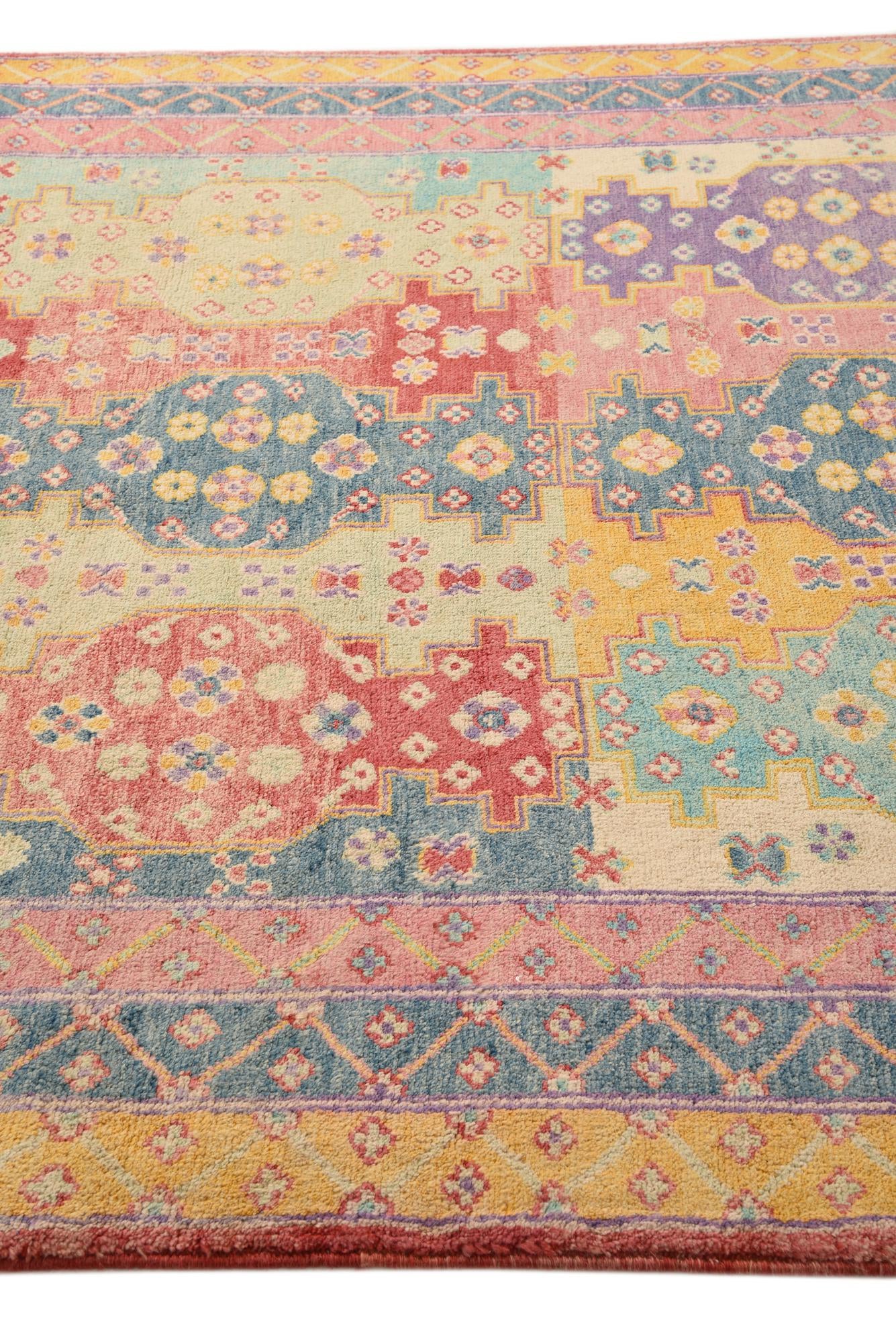 6' 5 x 9' 10 Hand Knotted Ariana Ziegler Rug