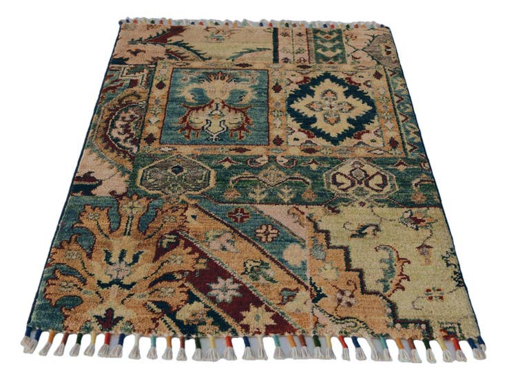 Detail image of 1' 11 x 2' 11 Hand Knotted Ariana Ziegler Rug