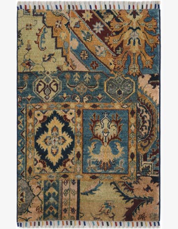 1' 11 x 2' 11 Hand Knotted Ariana Ziegler Rug