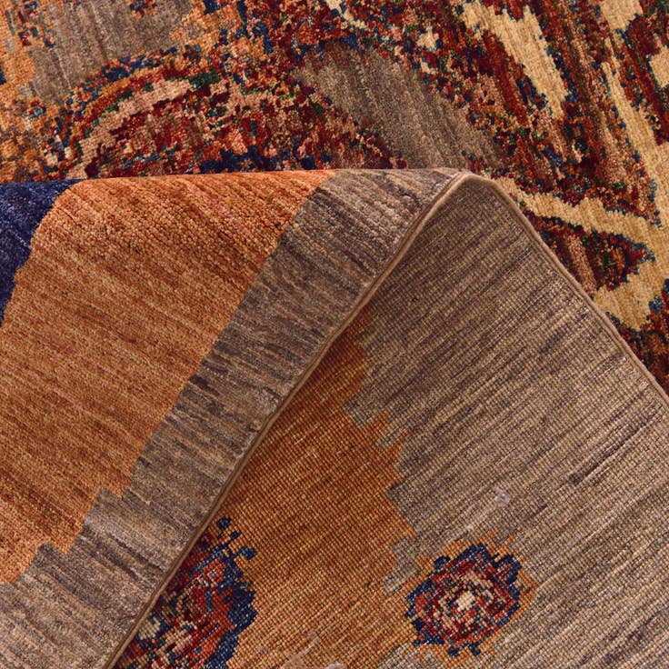 Detail image of 5' x 6' 10 Hand Knotted Ariana Ziegler Rug