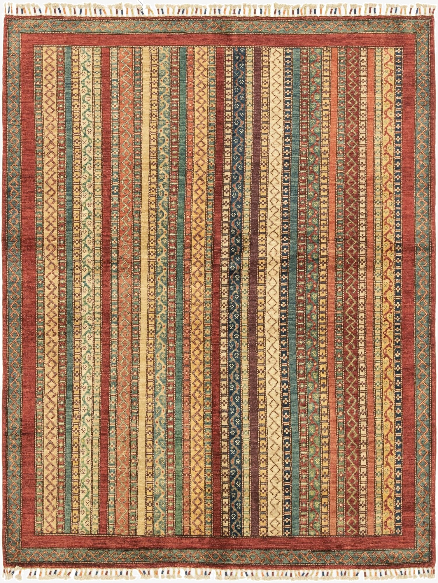 5' x 6' 5  Hand Knotted Ariana Ziegler Rug