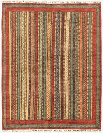 5' 1 x 6' 6 Hand Knotted Ariana Ziegler Rug