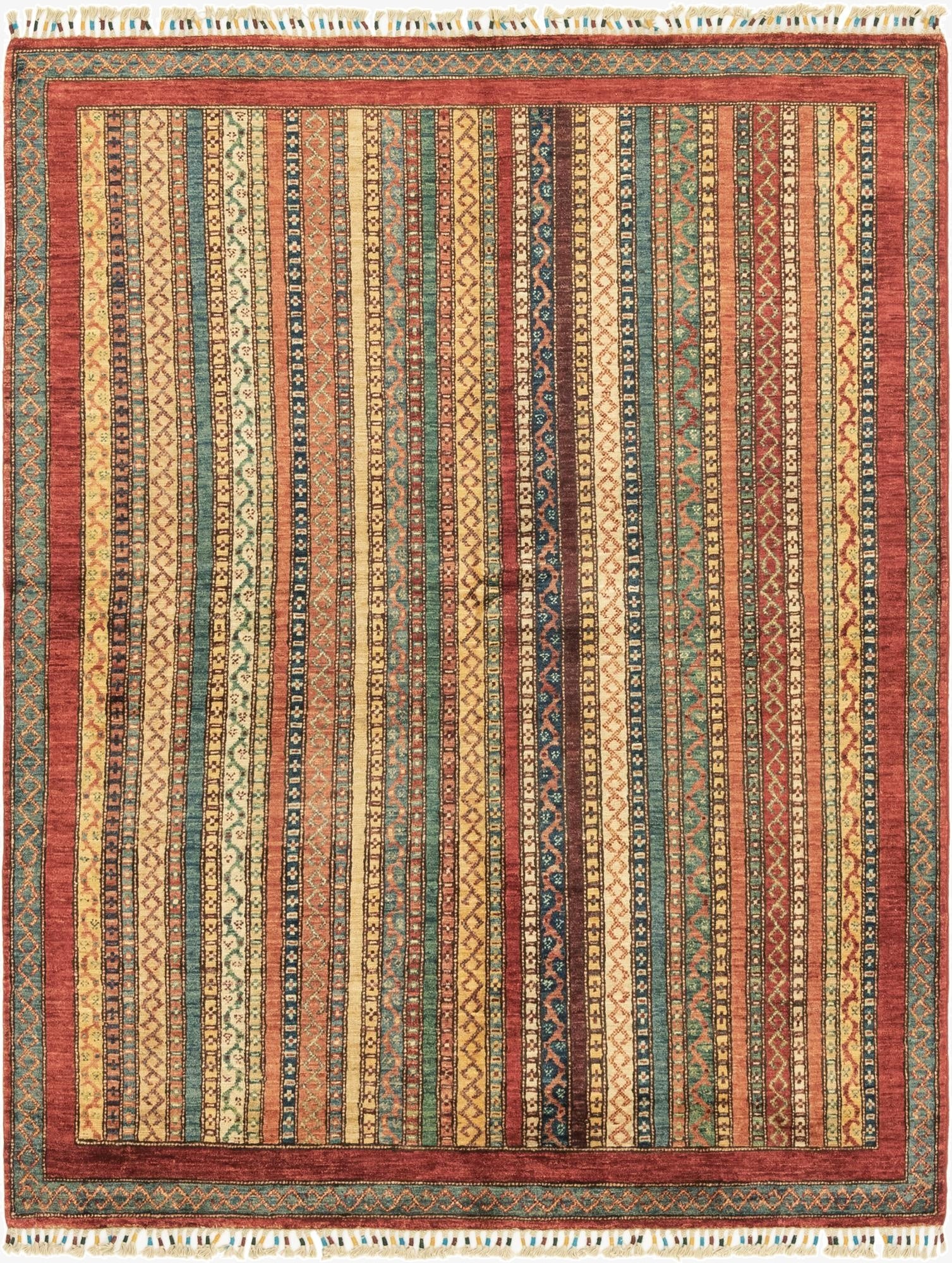 5' x 6' 4  Hand Knotted Ariana Ziegler Rug