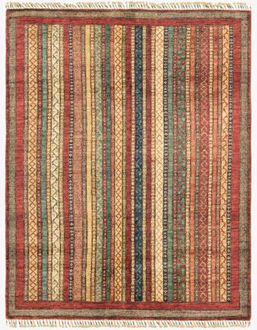 5' x 6' 7 Hand Knotted Ariana Ziegler Rug