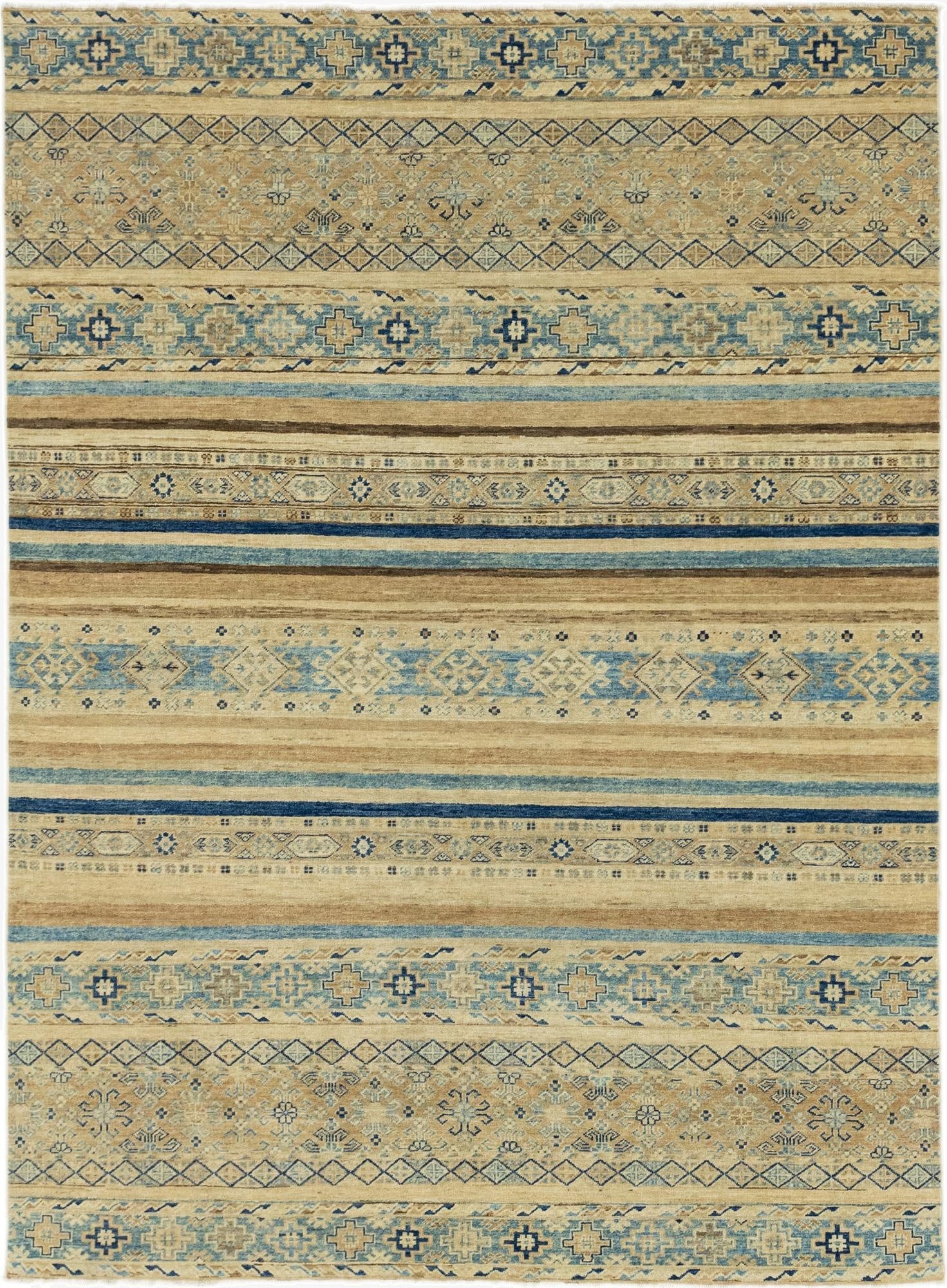 5' 7 x 7' 7  Hand Knotted Ariana Ziegler Oriental Rug