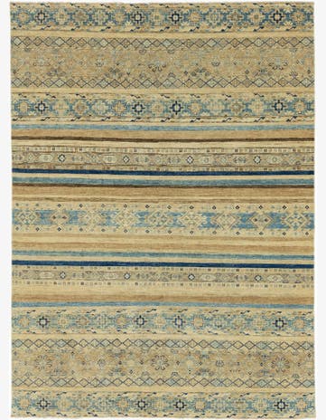5' 7 x 7' 7 Hand Knotted Ariana Ziegler Oriental Rug