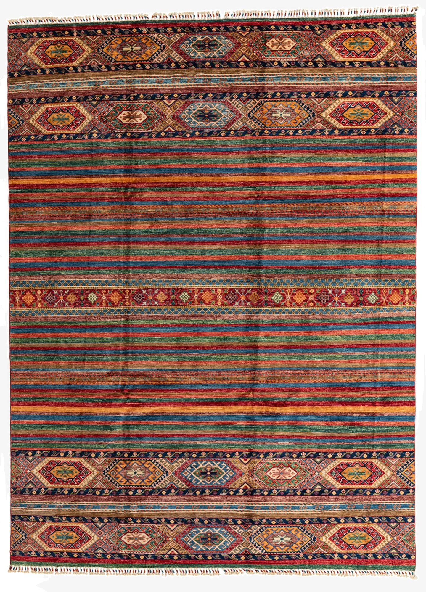8' 6 x 11' 5  Hand Knotted Ariana Ziegler Oriental Rug