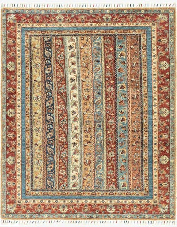 4' 11 x 6' 2 Hand Knotted Ariana Ziegler Rug
