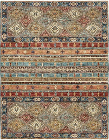 5' 10 x 7' 7 Hand Knotted Ariana Ziegler Rug