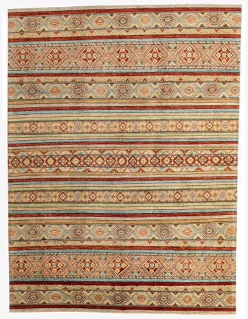 8' 2 x 10' 9 Hand Knotted Ariana Ziegler Rug