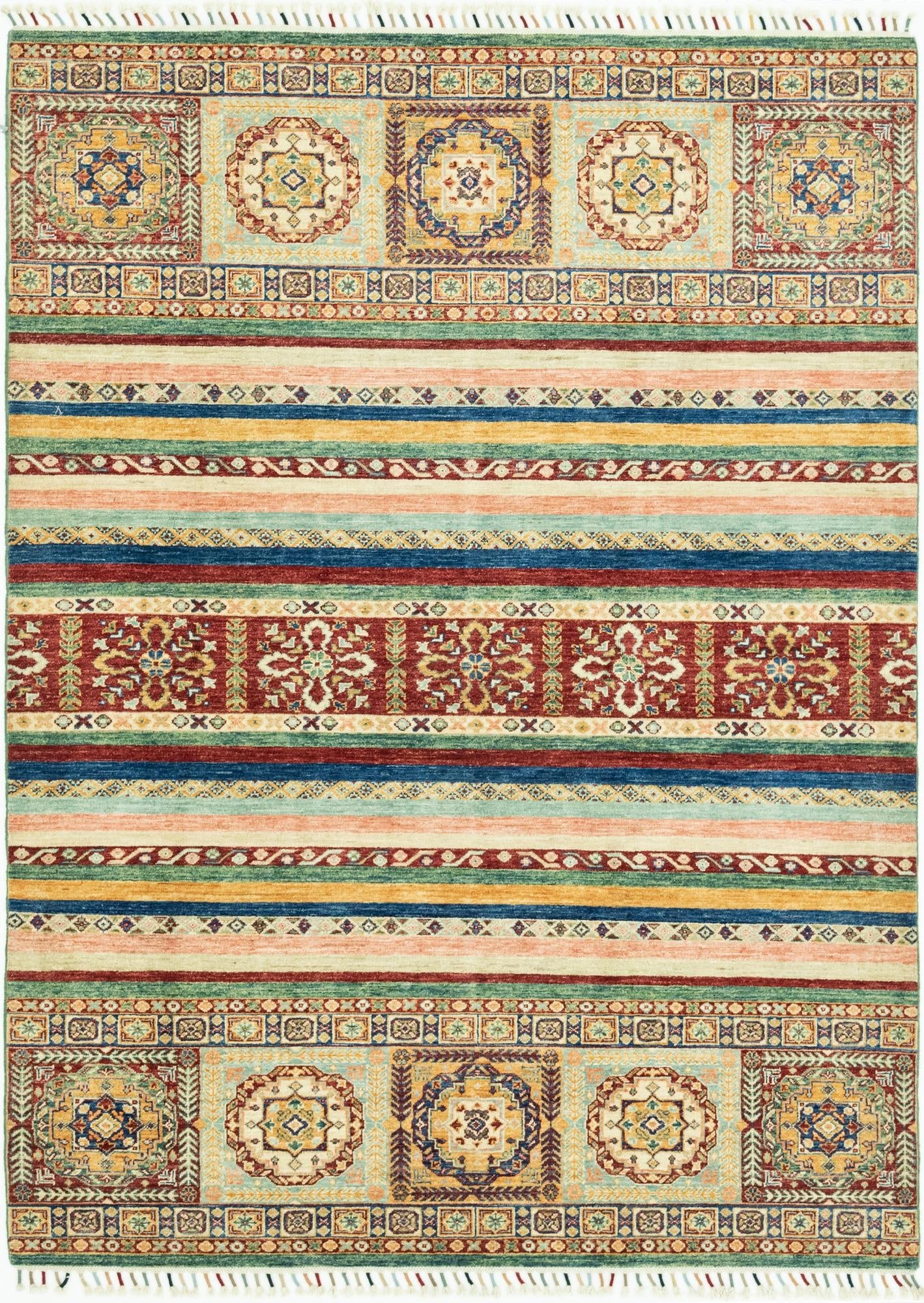 5' 8 x 7' 9  Hand Knotted Ariana Ziegler Rug