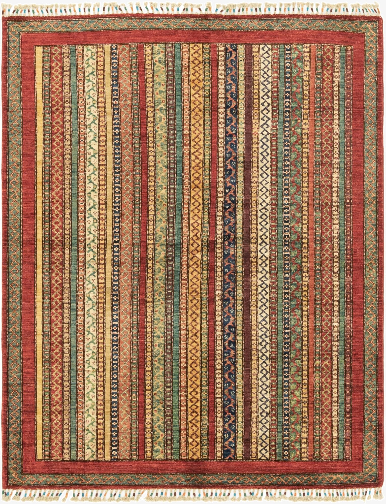 5' x 6' 5  Hand Knotted Ariana Ziegler Rug