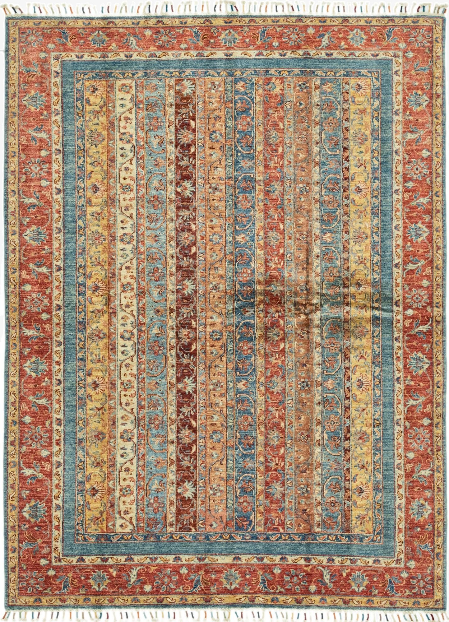 5' 8 x 7' 9  Hand Knotted Ariana Ziegler Rug