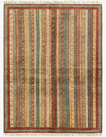 5' x 6' 6 Hand Knotted Ariana Ziegler Rug