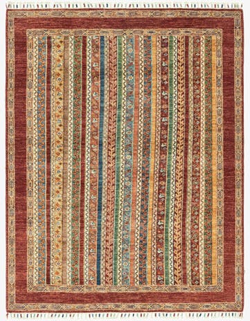5' x 6' 7 Hand Knotted Ariana Ziegler Rug
