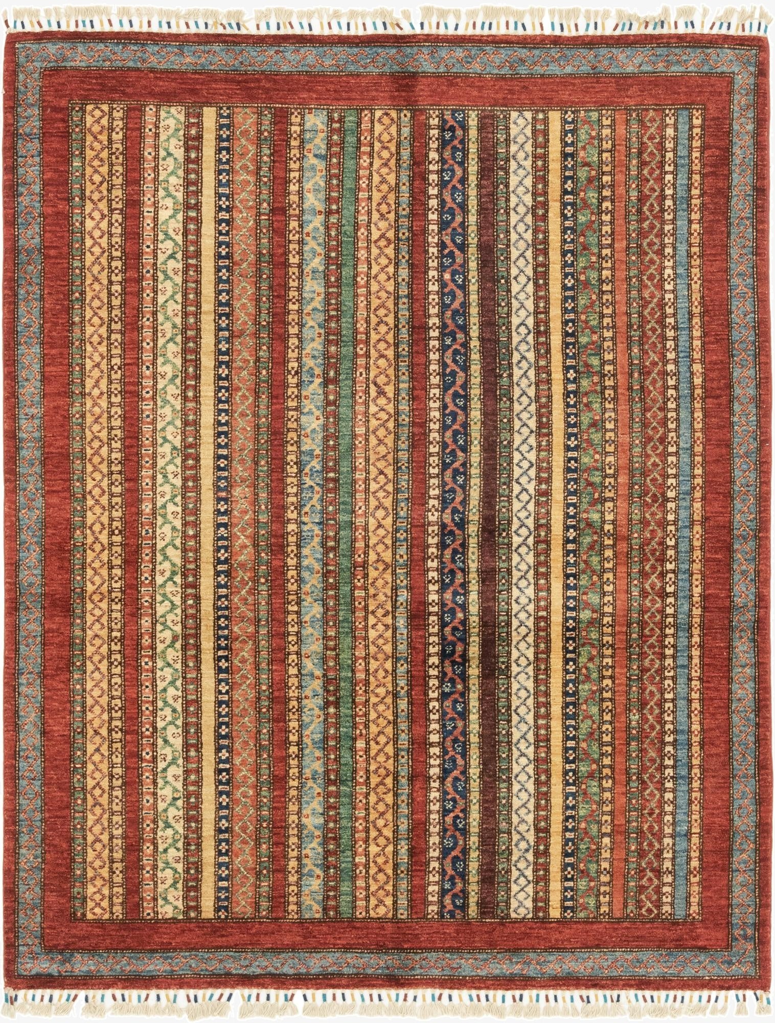 145cm x 193cm  Hand Knotted Ariana Ziegler Rug