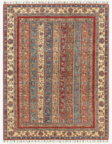 4' 10 x 6' 4 Hand Knotted Ariana Ziegler Rug