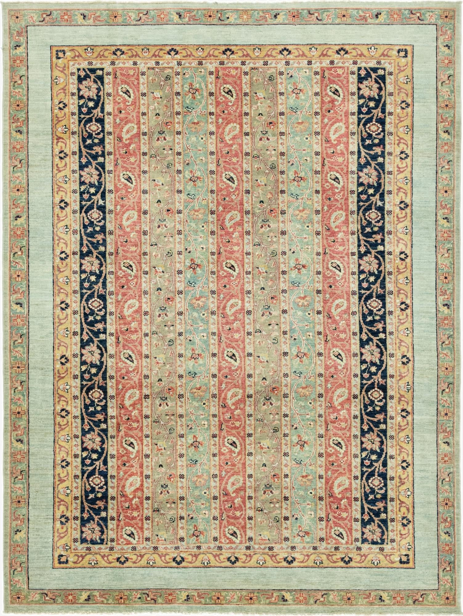 5' 10 x 7' 10  Hand Knotted Ariana Ziegler Rug