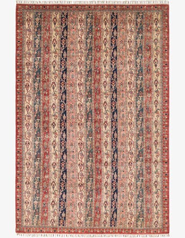 5' 10 x 8' 7 Hand Knotted Ariana Ziegler Rug