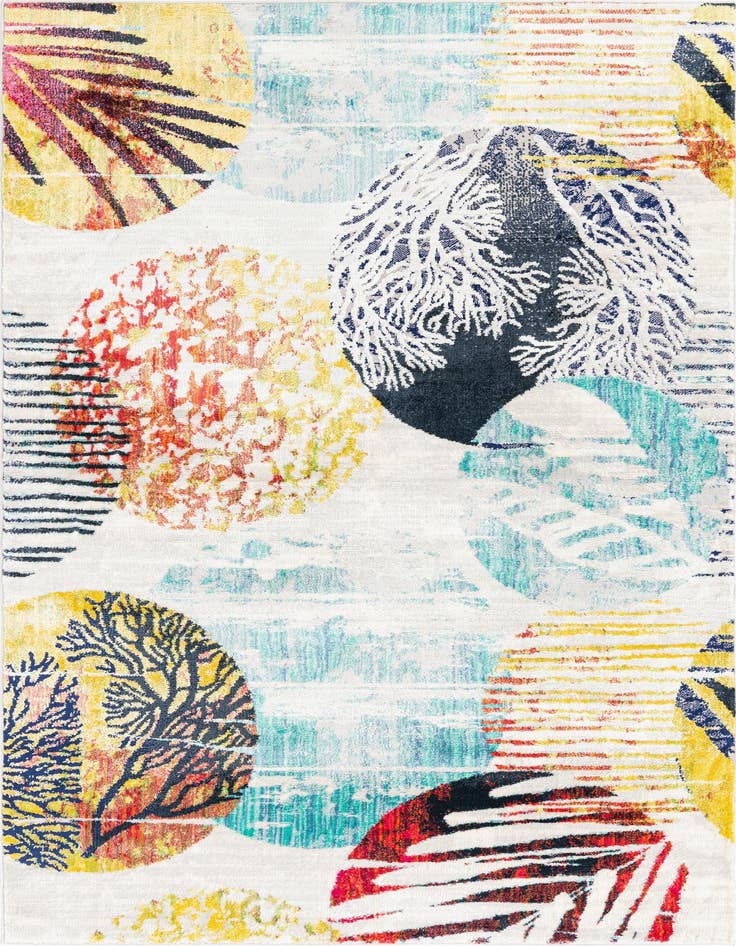 Detail image of 5' 3 x 8' Ariel Rug