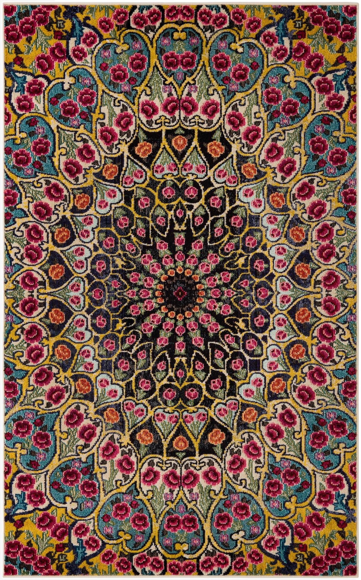5' x 8'  Washable Arte Rug