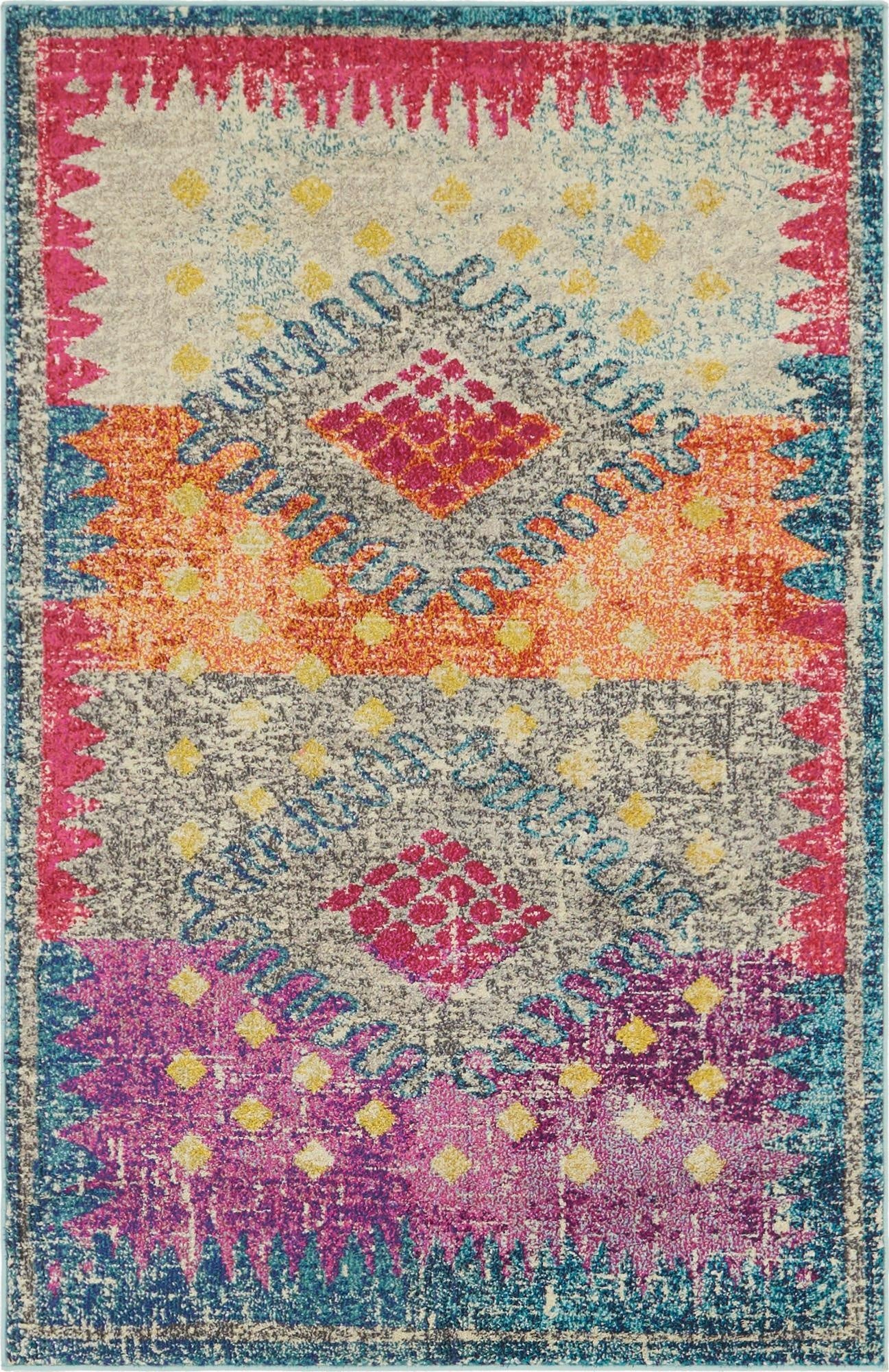 4' x 6'  Washable Arte Rug