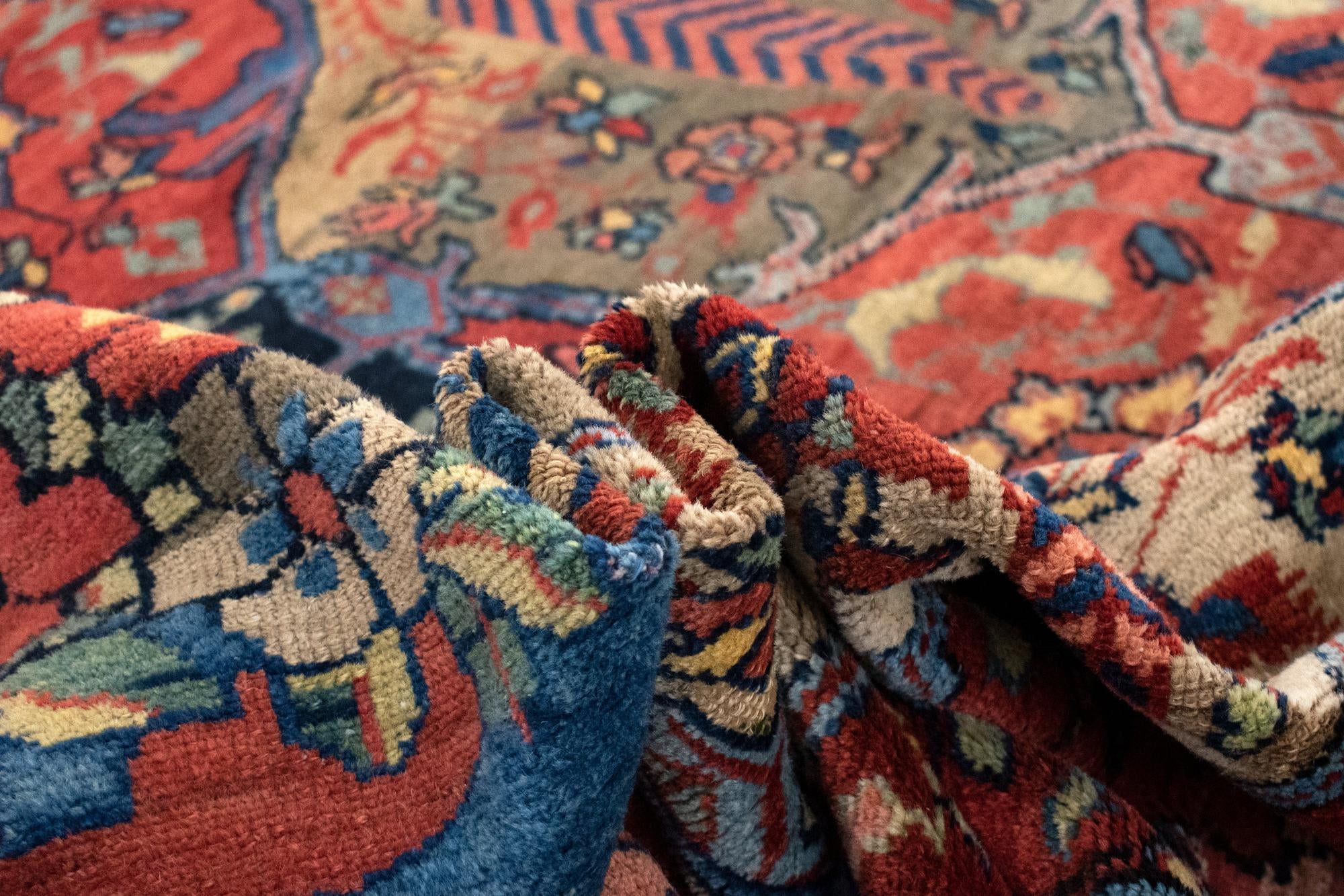 11' 10 x 17' 11 Hand Knotted Bachtiar Persian Wool Rug
