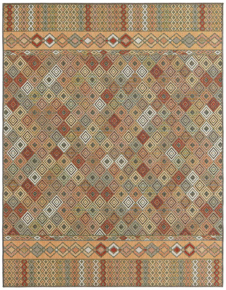 Detail image of 6' x 9' Easy-Clean Baja Indoor / Outdoor Rug