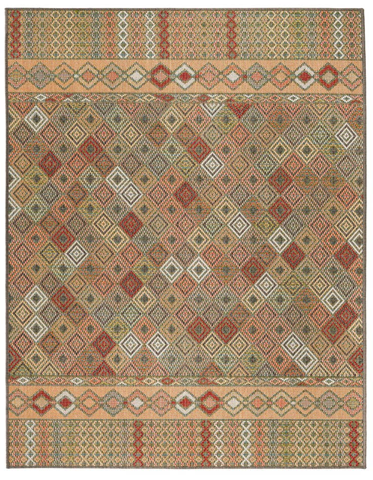 Detail image of 5' 3 x 7' 7 Easy-Clean Baja Indoor / Outdoor Rug