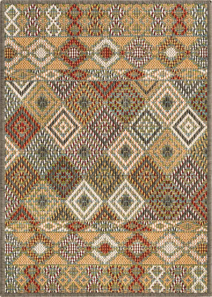 2' x 3' Easy-Clean Baja Indoor / Outdoor Rug