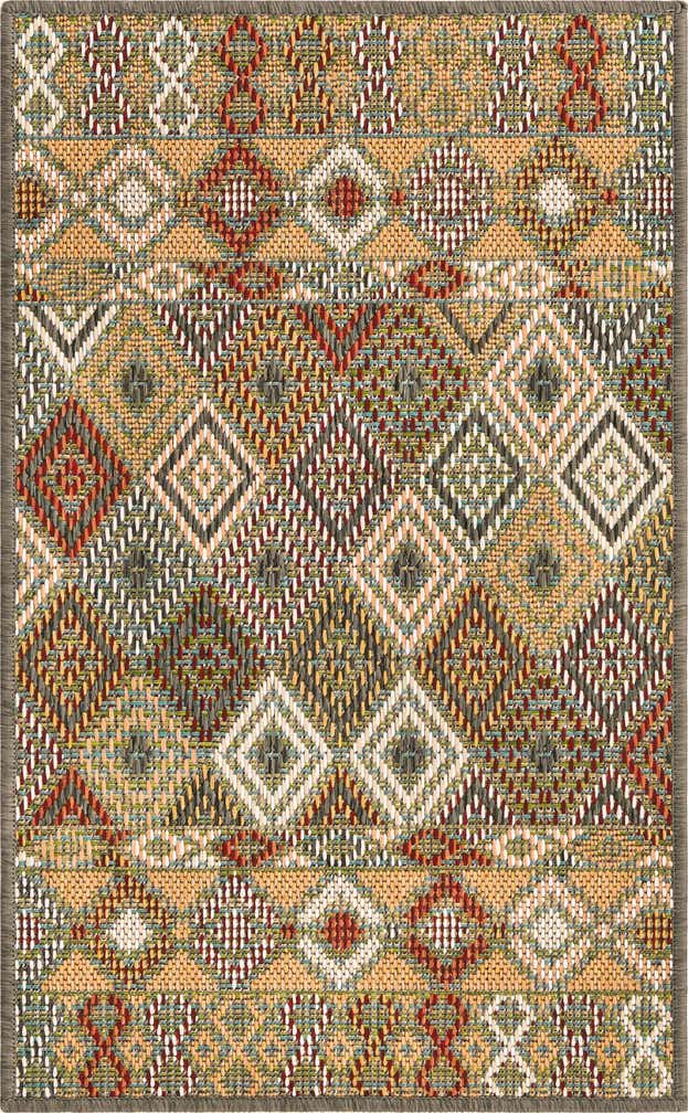 2' x 3' Easy-Clean Baja Indoor / Outdoor Rug