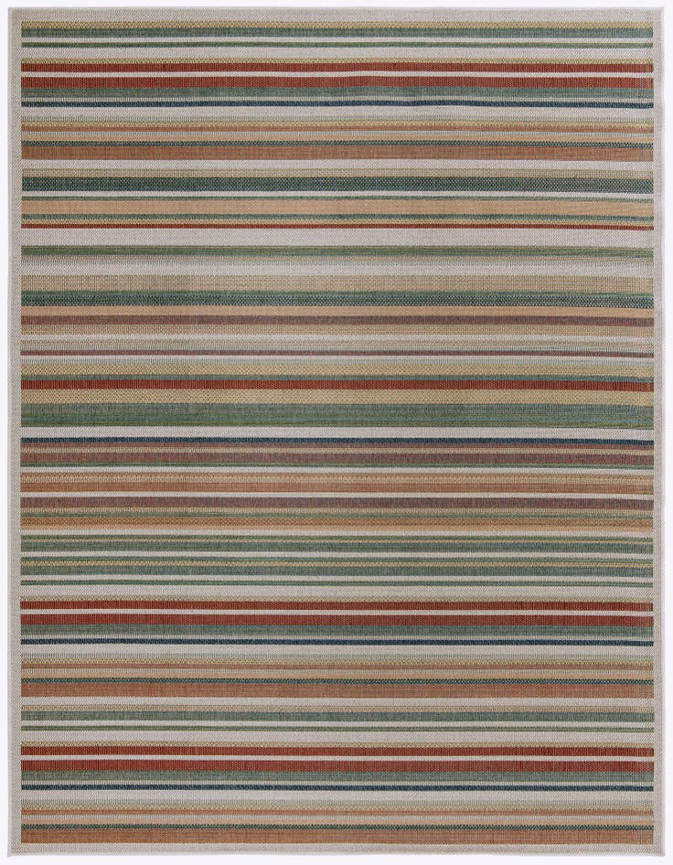 Detail image of 9' x 12' Easy-Clean Baja Indoor / Outdoor Rug