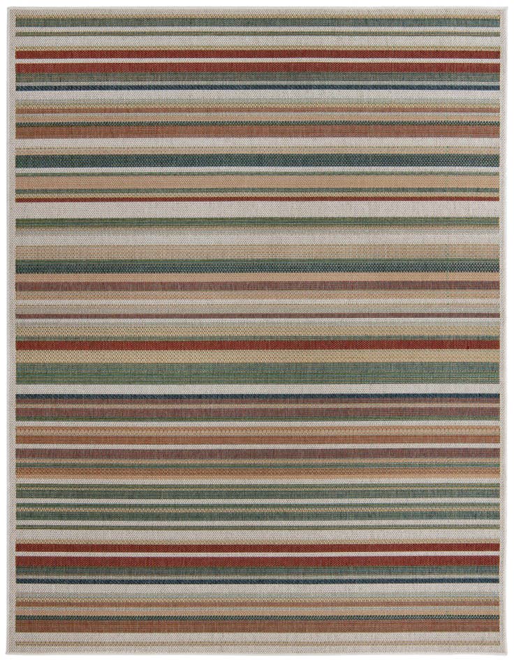 Detail image of 7' 10 x 10' Easy-Clean Baja Indoor / Outdoor Rug