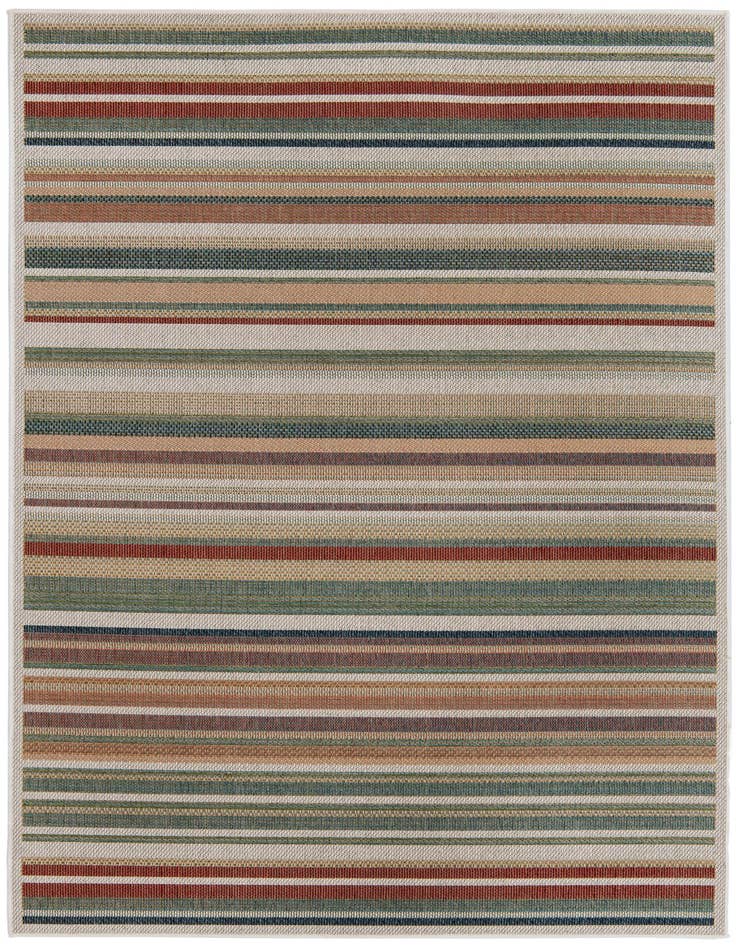 Detail image of 6' x 9' Easy-Clean Baja Indoor / Outdoor Rug