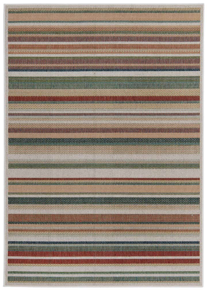 5' 3 x 7' 7 Easy-Clean Baja Indoor / Outdoor Rug