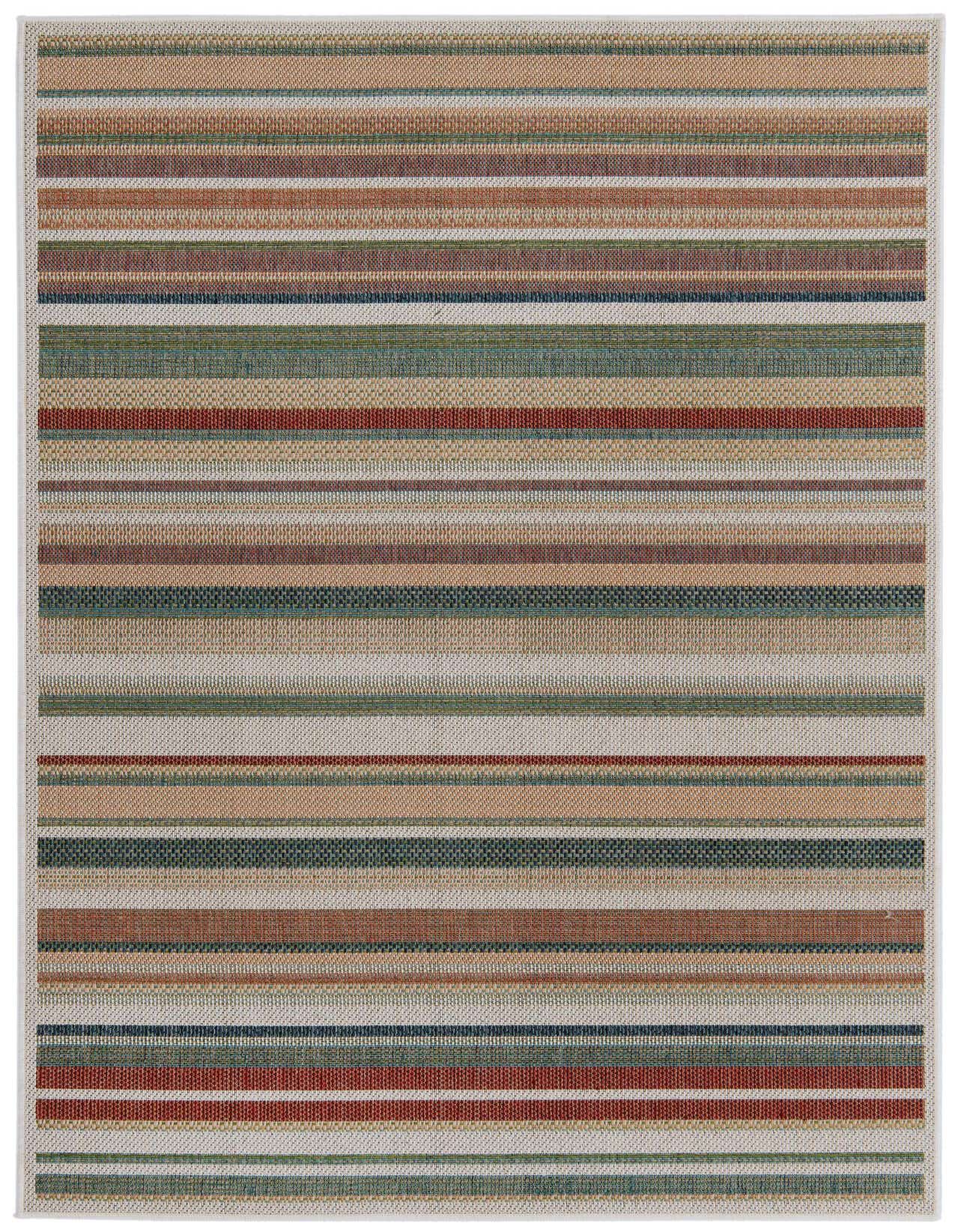 5' 3 x 7' 7 Easy-Clean Baja Indoor / Outdoor Rug