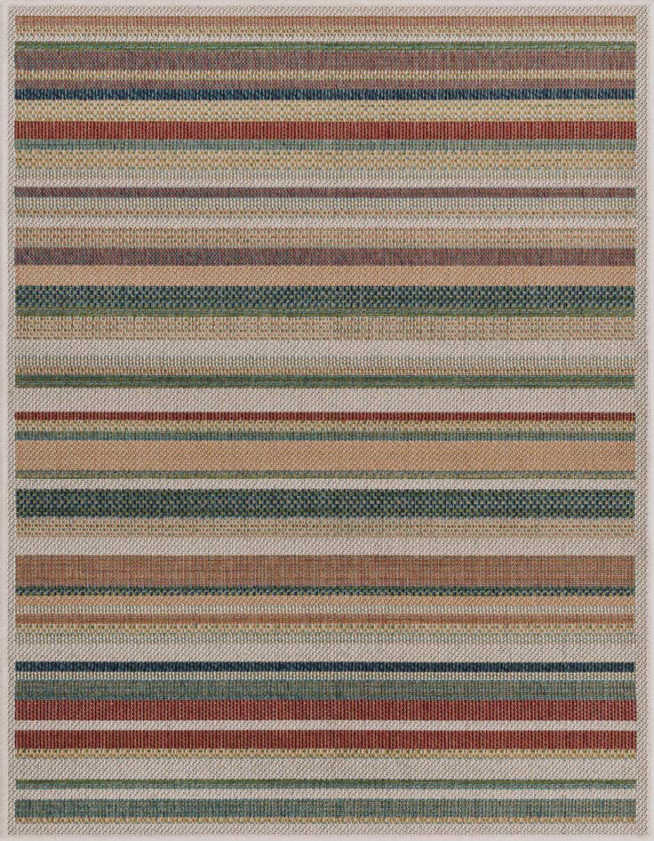 Detail image of 4' x 6' Easy-Clean Baja Indoor / Outdoor Rug