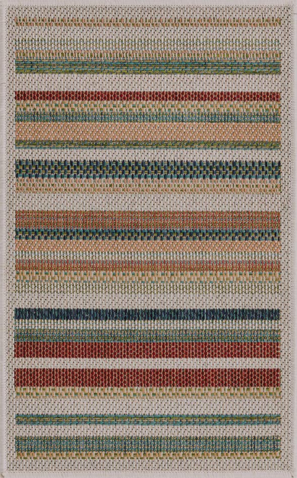 Detail image of 2' x 3' Easy-Clean Baja Indoor / Outdoor Rug