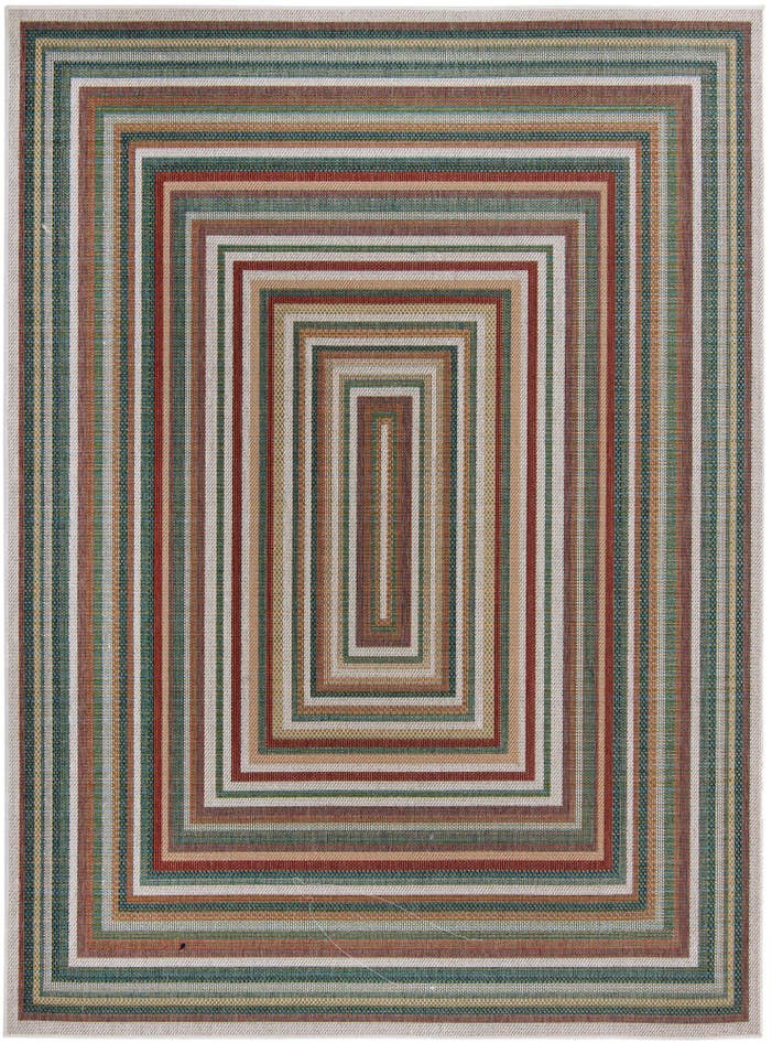 Detail image of 9' x 12' Easy-Clean Baja Indoor / Outdoor Rug