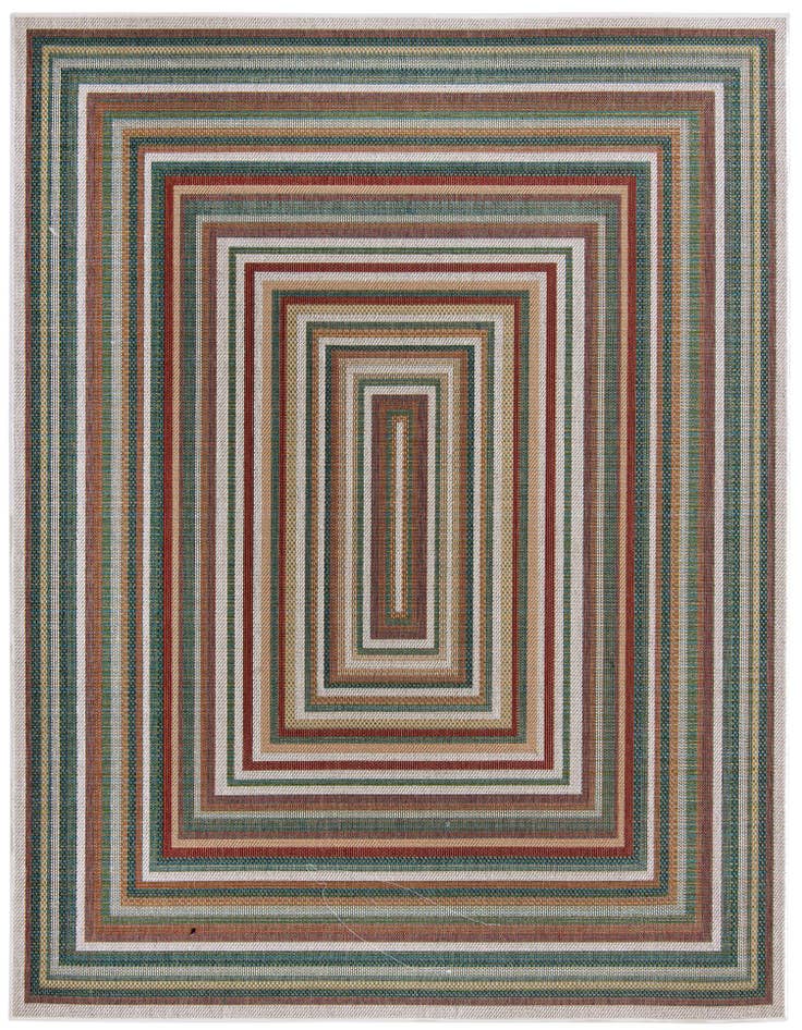 Detail image of 7' 10 x 10' Easy-Clean Baja Indoor / Outdoor Rug