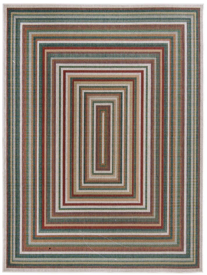 Detail image of 7' 10 x 10' Easy-Clean Baja Indoor / Outdoor Rug