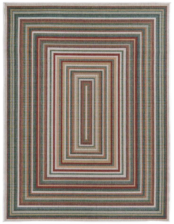 Detail image of 6' x 9' Easy-Clean Baja Indoor / Outdoor Rug