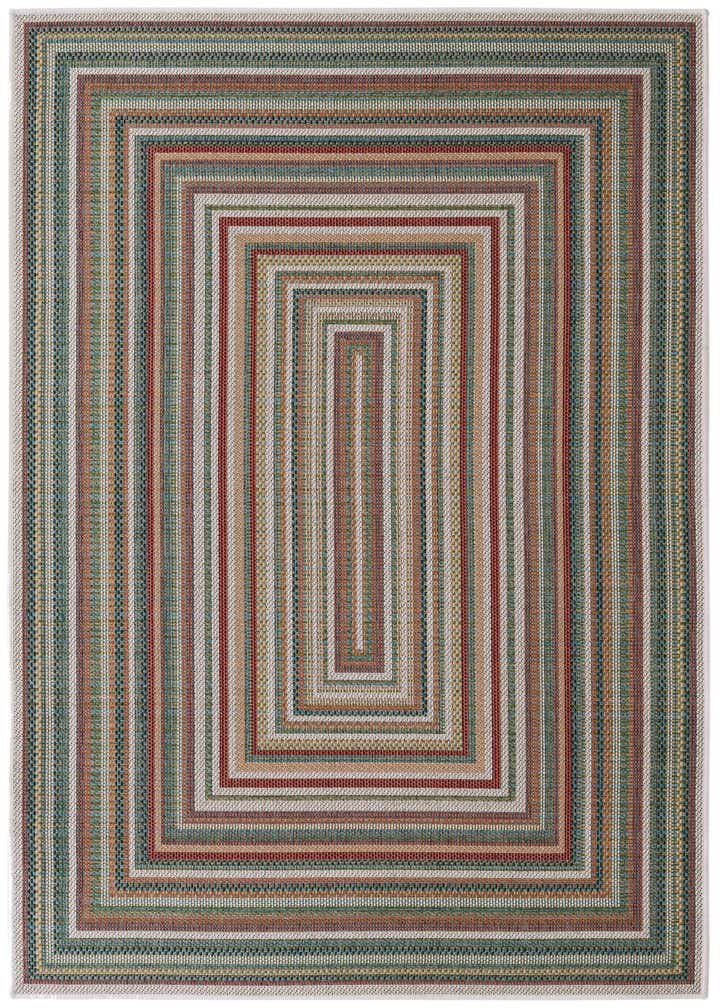 5' 3 x 7' 7 Easy-Clean Baja Indoor / Outdoor Rug