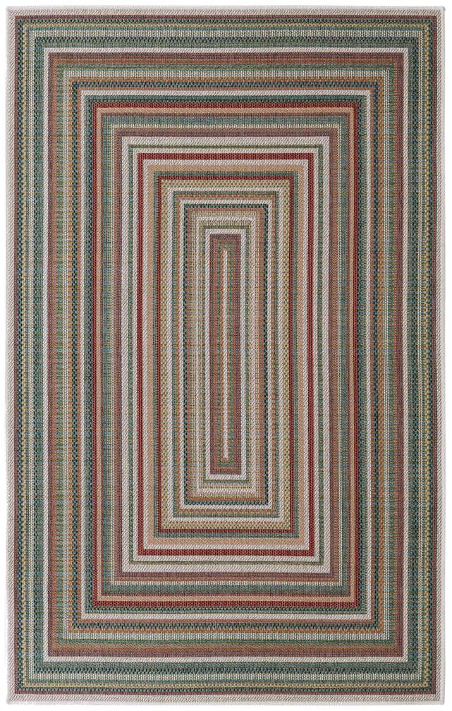 5' 3 x 7' 7 Easy-Clean Baja Indoor / Outdoor Rug