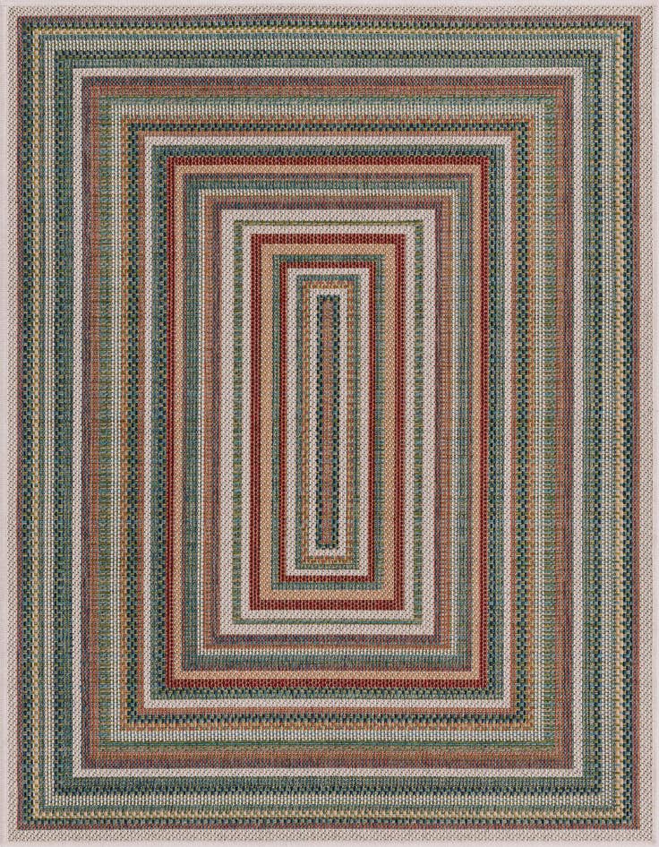 Detail image of 4' x 6' Easy-Clean Baja Indoor / Outdoor Rug