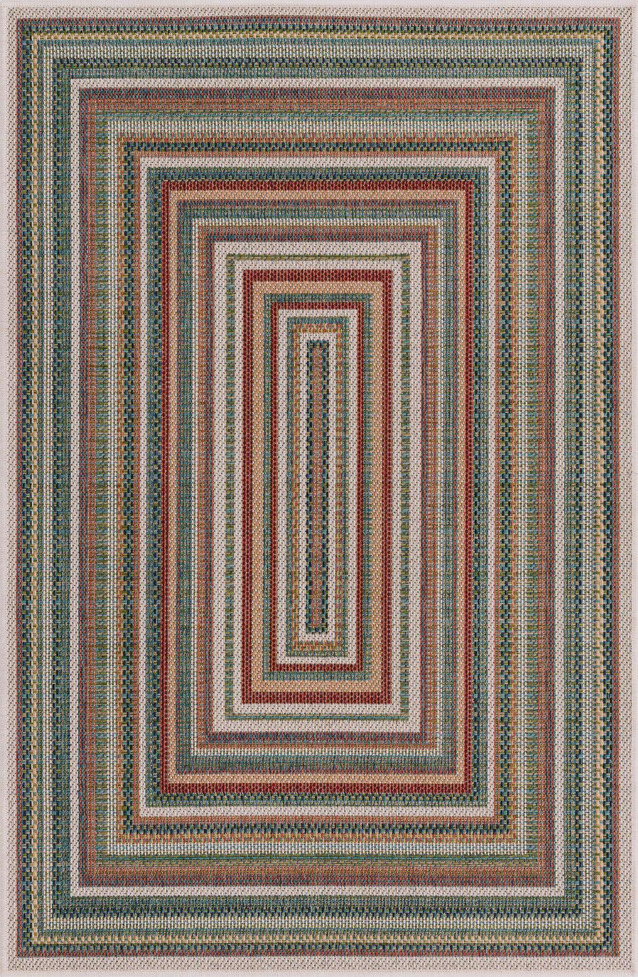 4' x 6' Easy-Clean Baja Indoor / Outdoor Rug