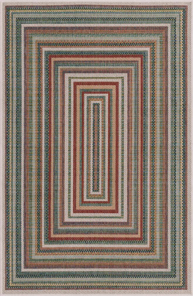 4' x 6' Easy-Clean Baja Indoor / Outdoor Rug