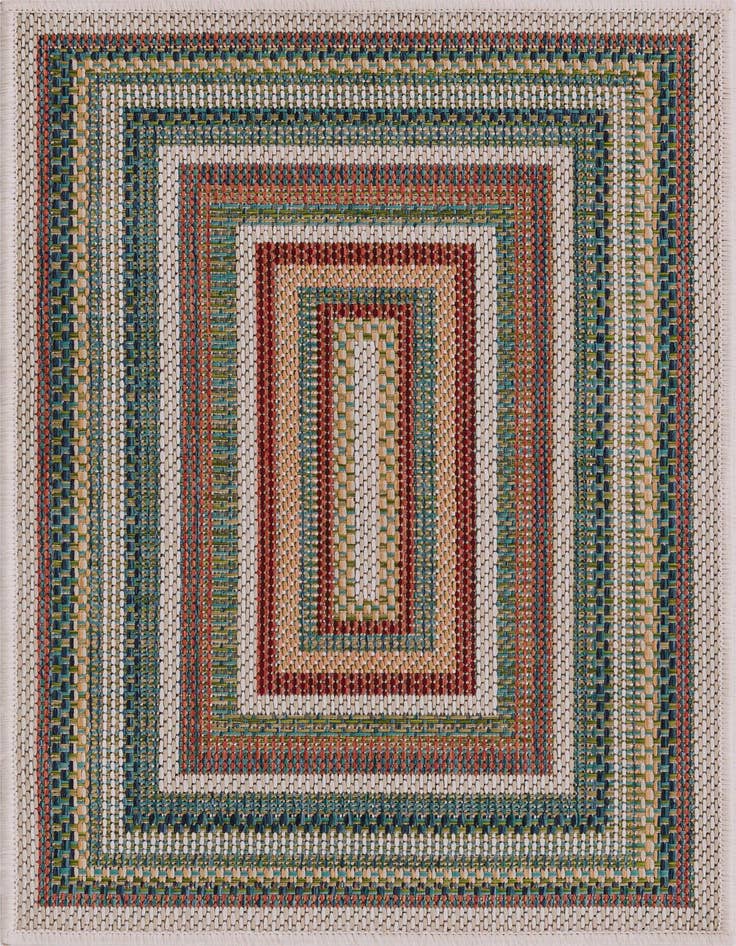 Detail image of 2' x 3' Easy-Clean Baja Indoor / Outdoor Rug