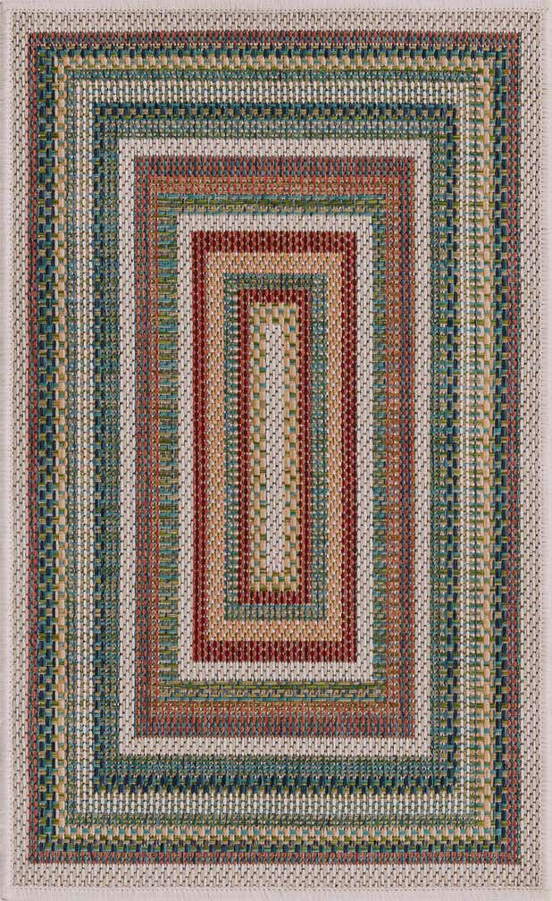 2' x 3' Easy-Clean Baja Indoor / Outdoor Rug