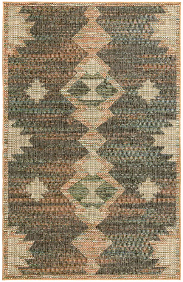 Detail image of 6' x 9' Easy-Clean Baja Indoor / Outdoor Rug